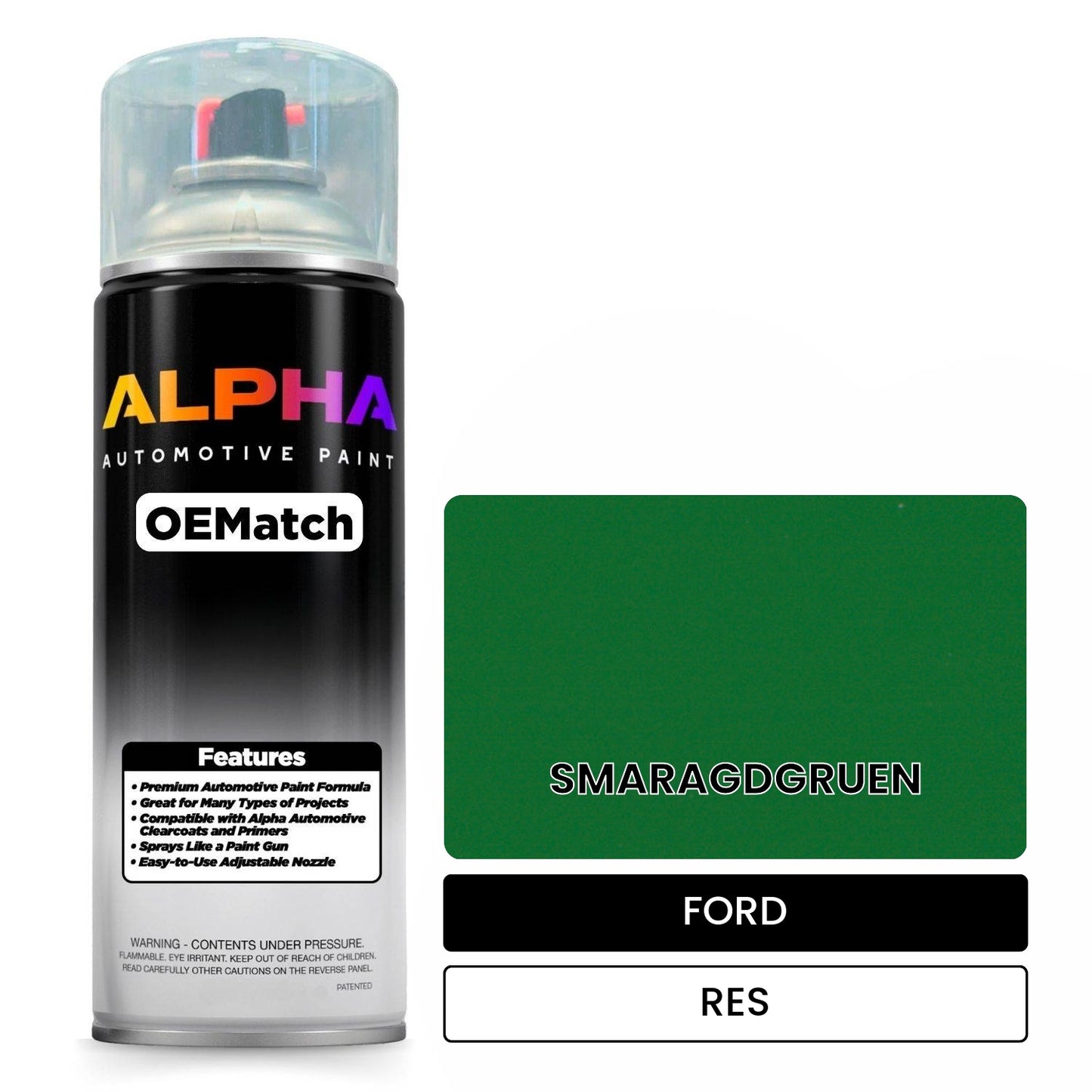 FORD SMARAGDGRUEN RES OEMatch Spraycan