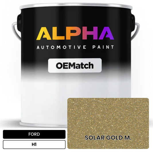 FORD SOLAR GOLD M. H1 OEMatch Basecoat
