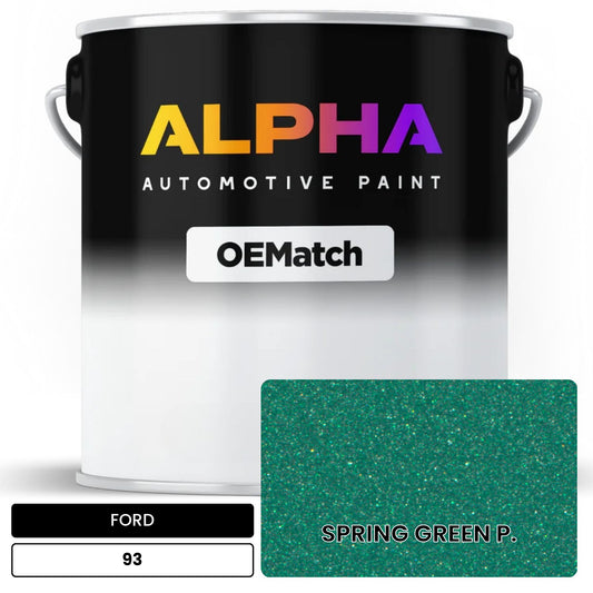 FORD SPRING GREEN P. 93 OEMatch Basecoat