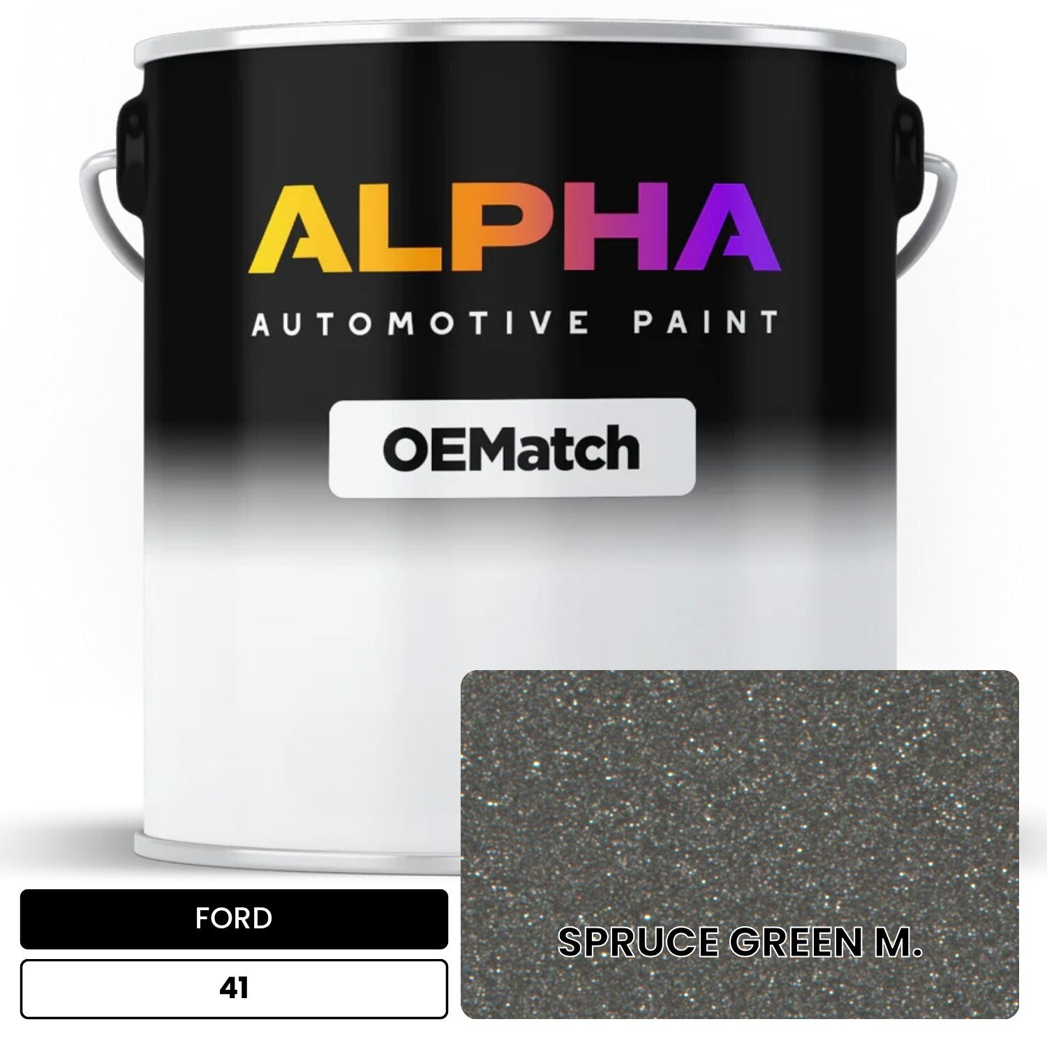 FORD SPRUCE GREEN M. 41 OEMatch Basecoat