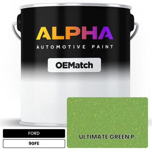 FORD ULTIMATE GREEN P. 9GFE OEMatch Basecoat