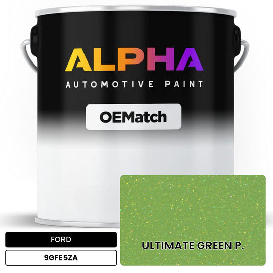 FORD ULTIMATE GREEN P. 9GFE5ZA OEMatch Basecoat