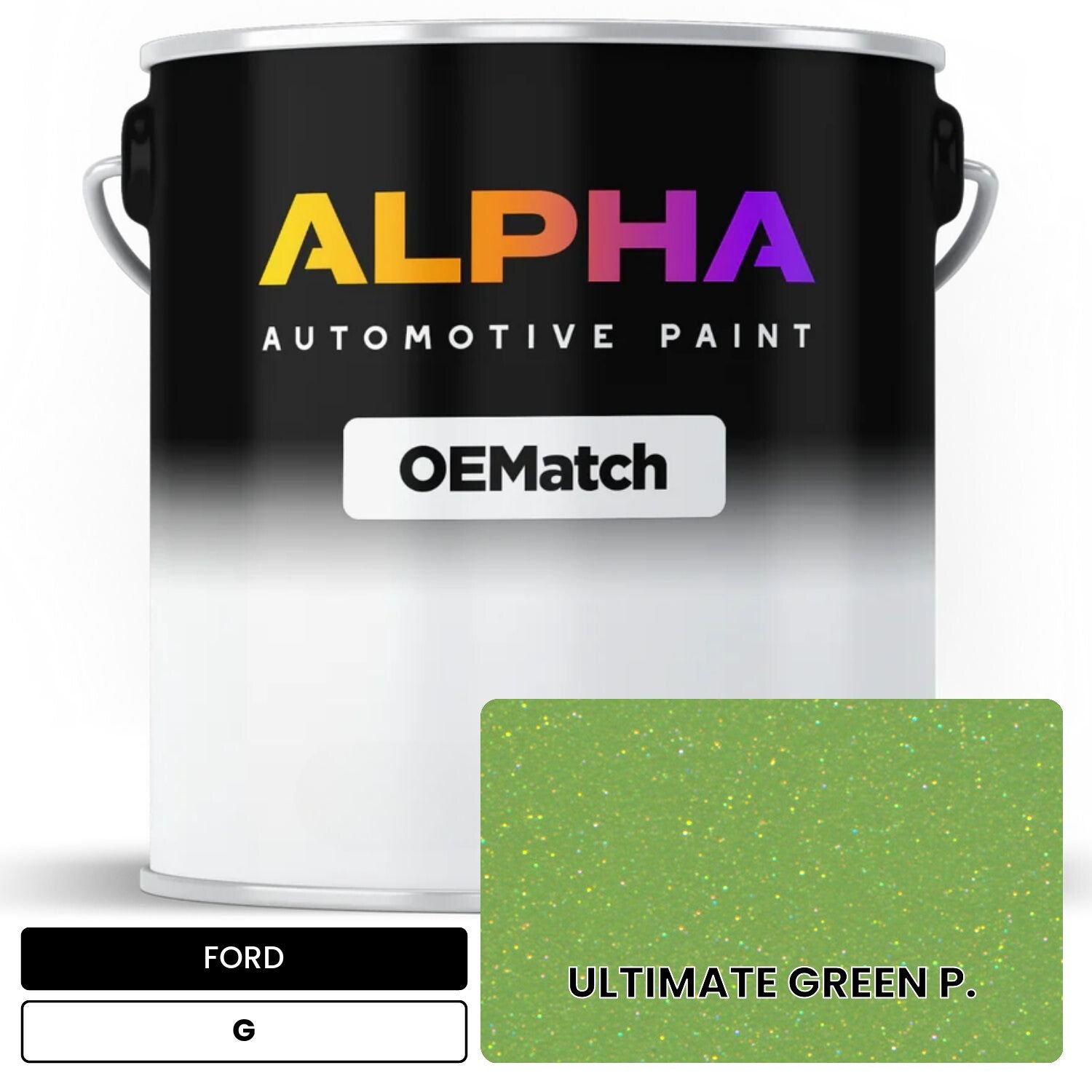 FORD ULTIMATE GREEN P. G OEMatch Basecoat