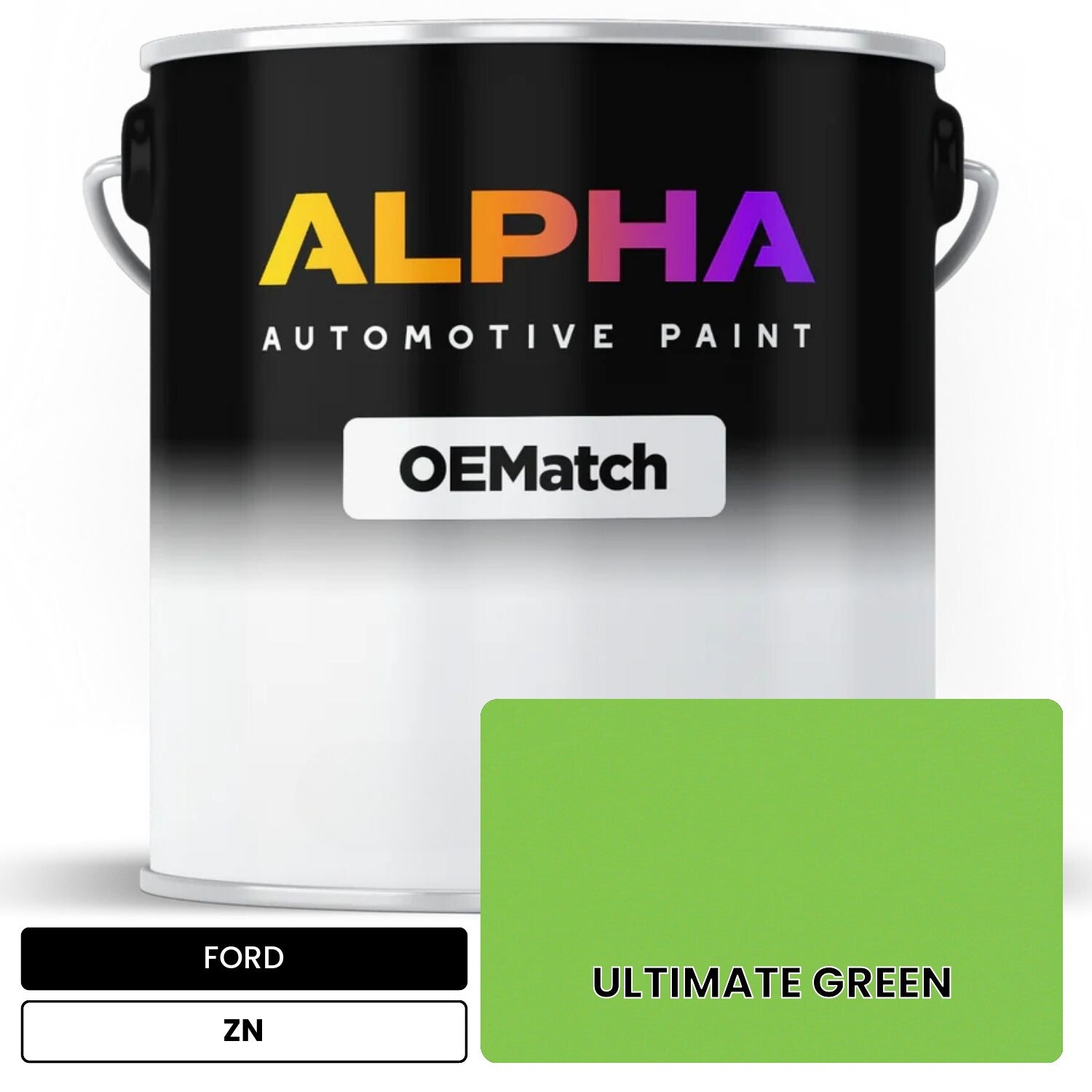 FORD ULTIMATE GREEN ZN OEMatch Basecoat