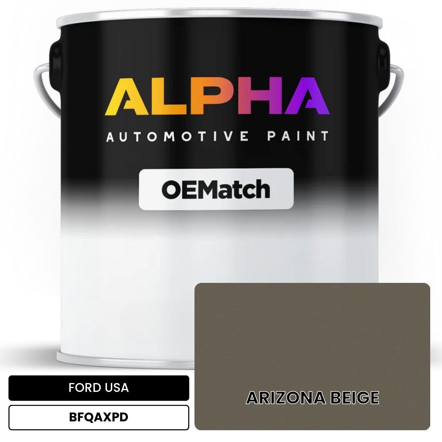 FORD USA ARIZONA BEIGE BFQAXPD OEMatch Basecoat