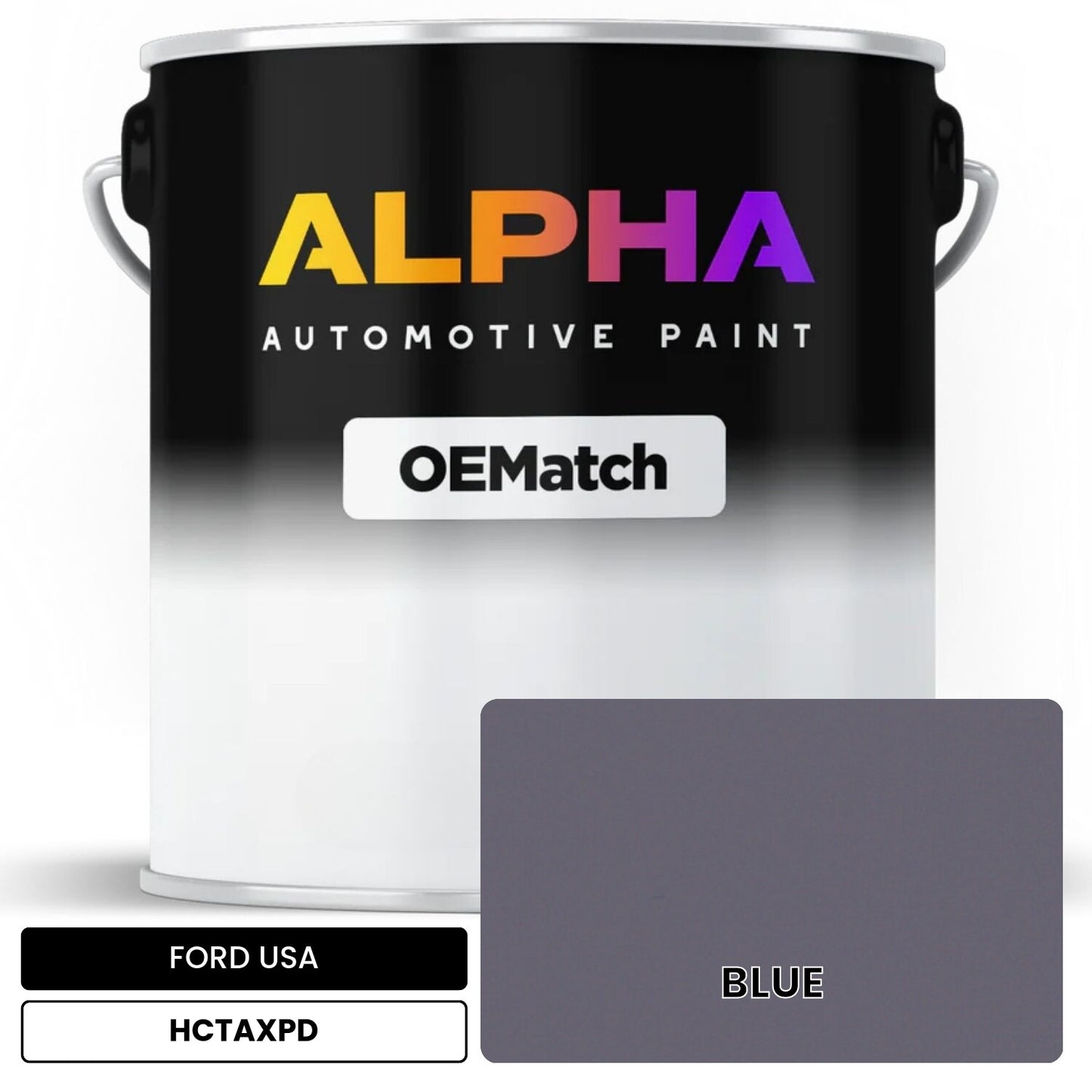 FORD USA BLUE HCTAXPD OEMatch Basecoat