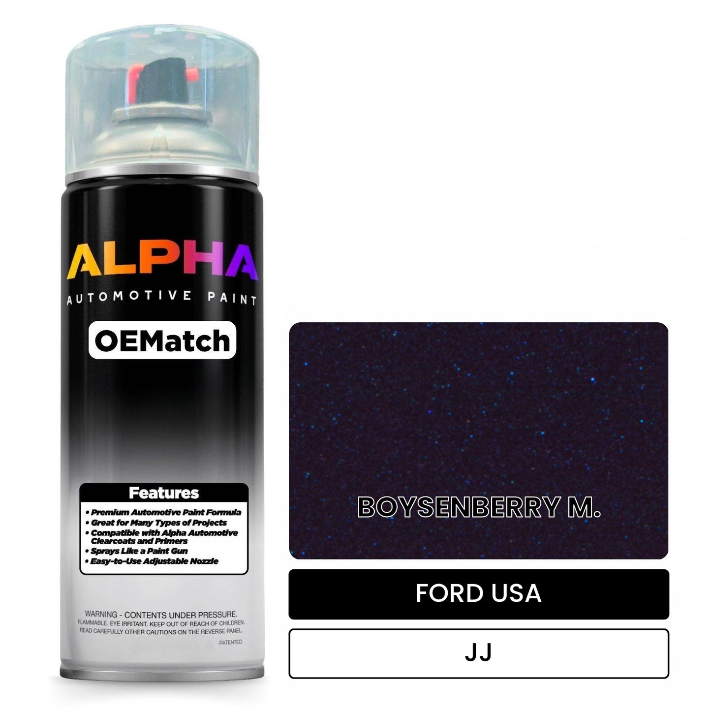 FORD USA BOYSENBERRY M. JJ OEMatch Spraycan