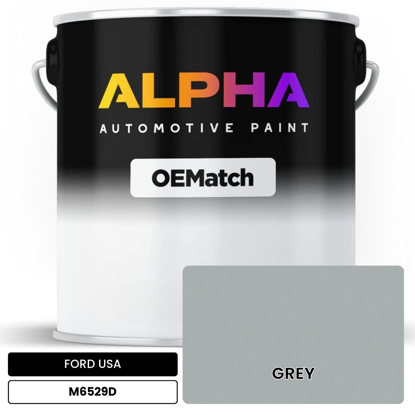 FORD USA GREY M6529D OEMatch Basecoat