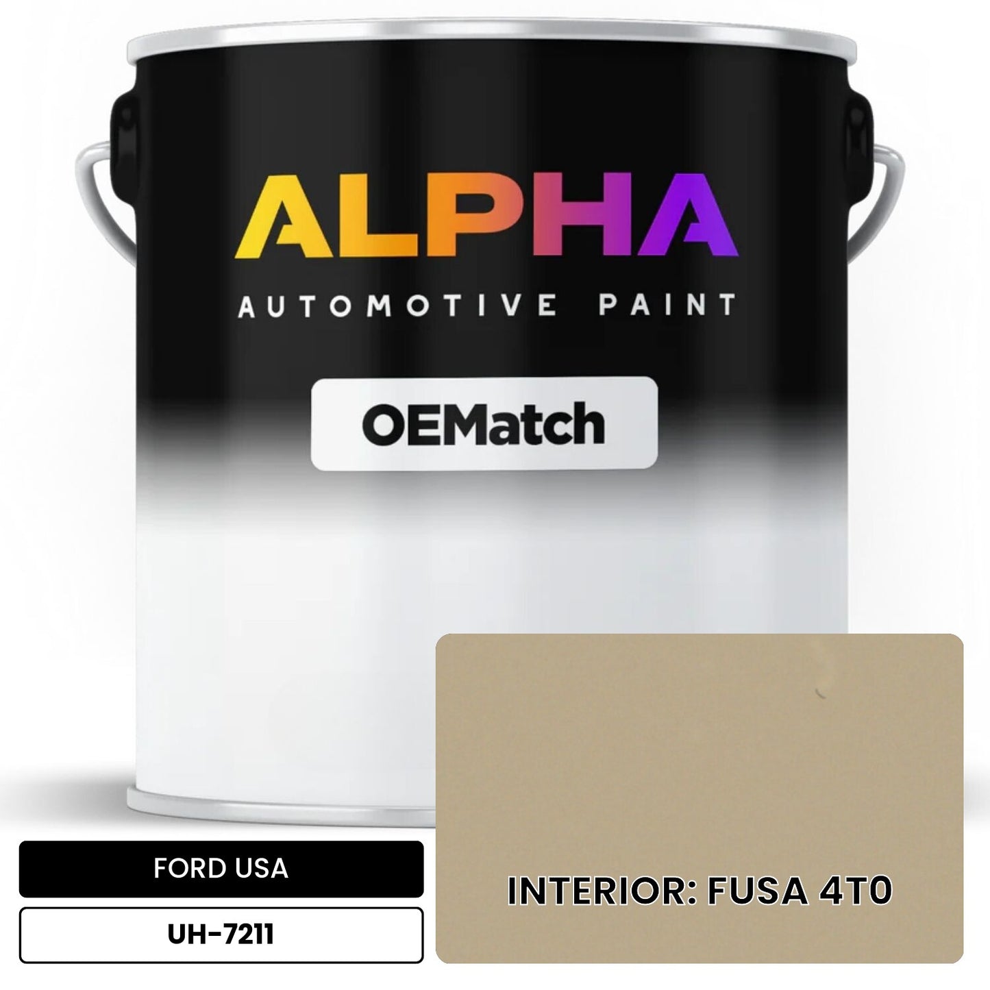 FORD USA INTERIOR: FUSA 4T0 UH-7211 OEMatch Basecoat