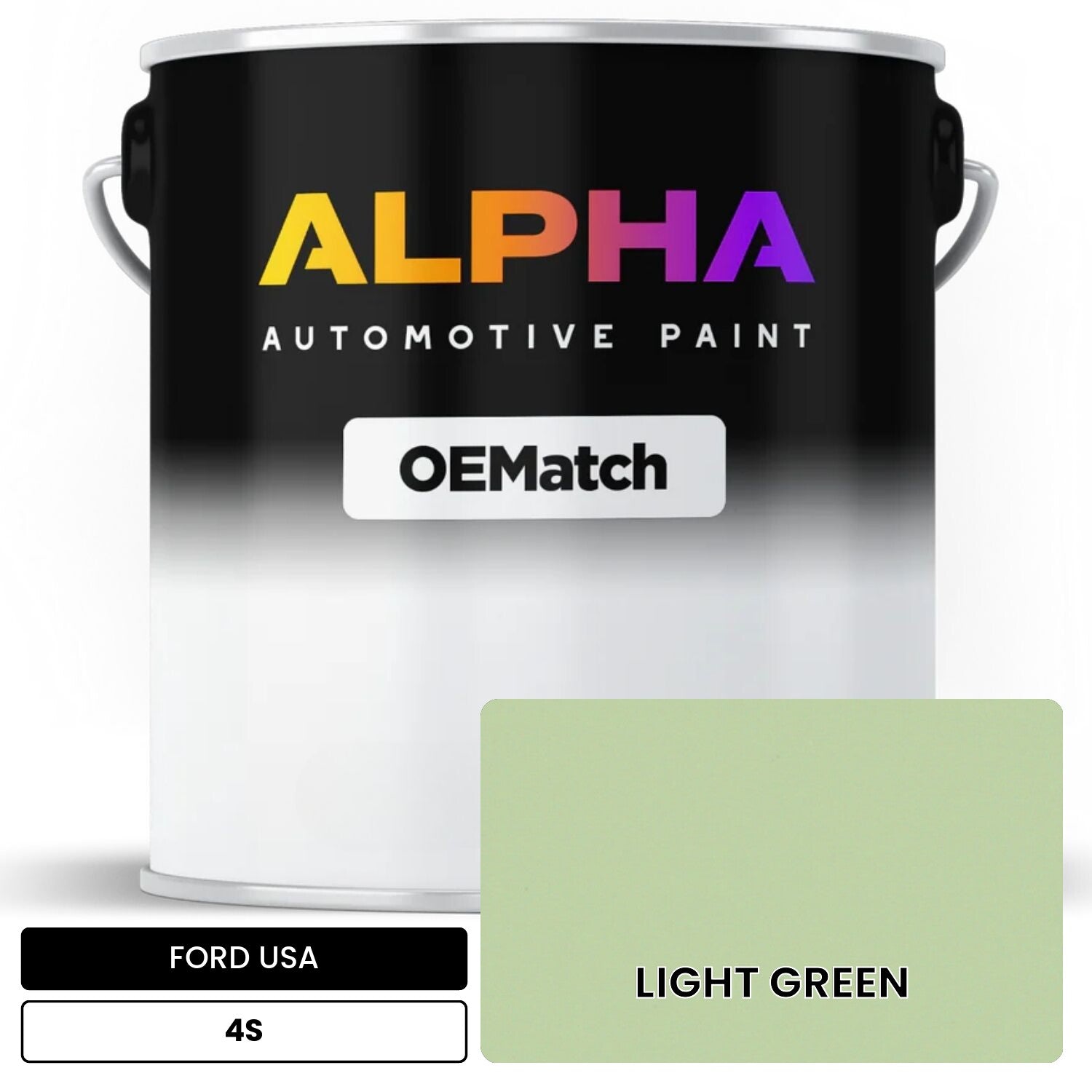 FORD USA LIGHT GREEN 4S OEMatch Basecoat