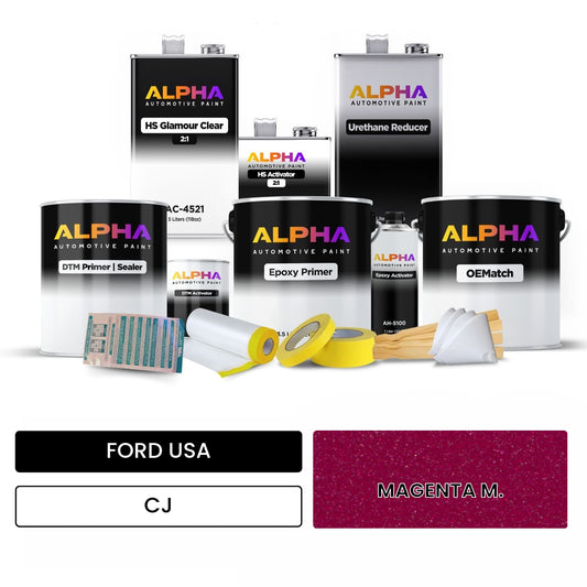 FORD USA MAGENTA M. CJ OEMatch Vehicle Paint Kit