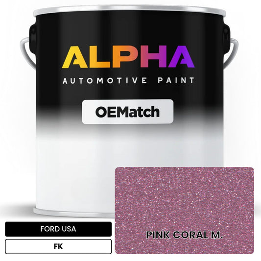 FORD USA PINK CORAL M. FK OEMatch Basecoat