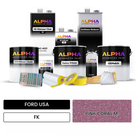 FORD USA PINK CORAL M. FK OEMatch Vehicle Paint Kit