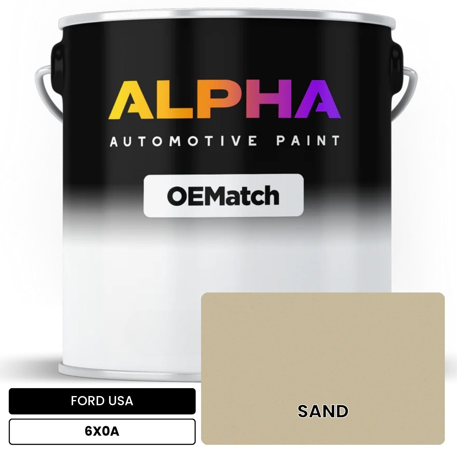 FORD USA SAND 6X0A OEMatch Basecoat