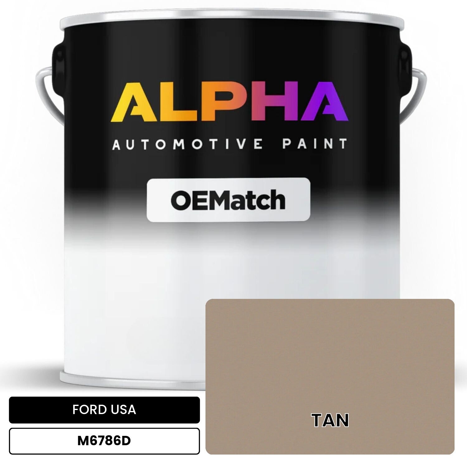 FORD USA TAN M6786D OEMatch Basecoat