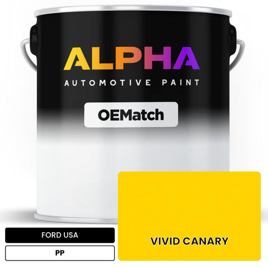 FORD USA VIVID CANARY PP OEMatch Basecoat
