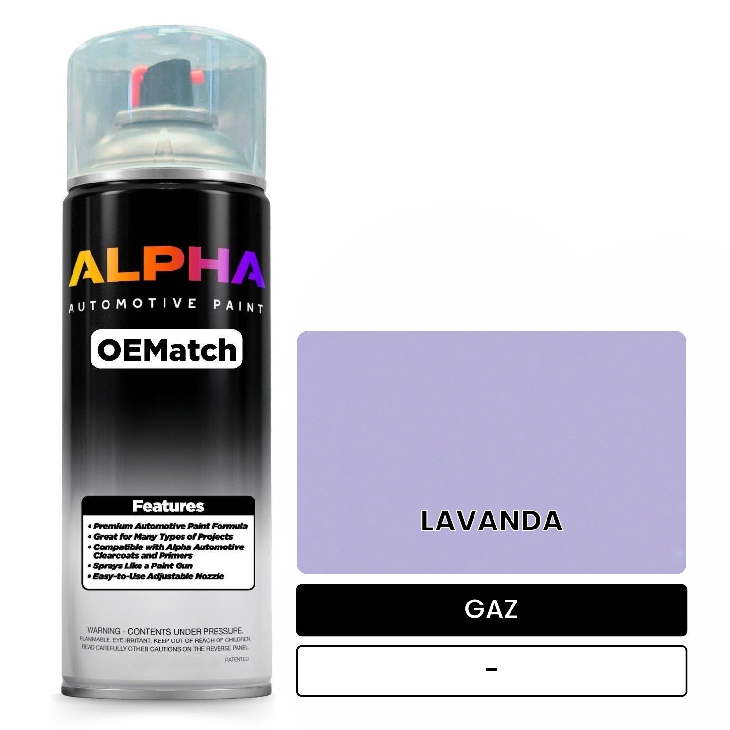 GAZ LAVANDA - OEMatch Spraycan
