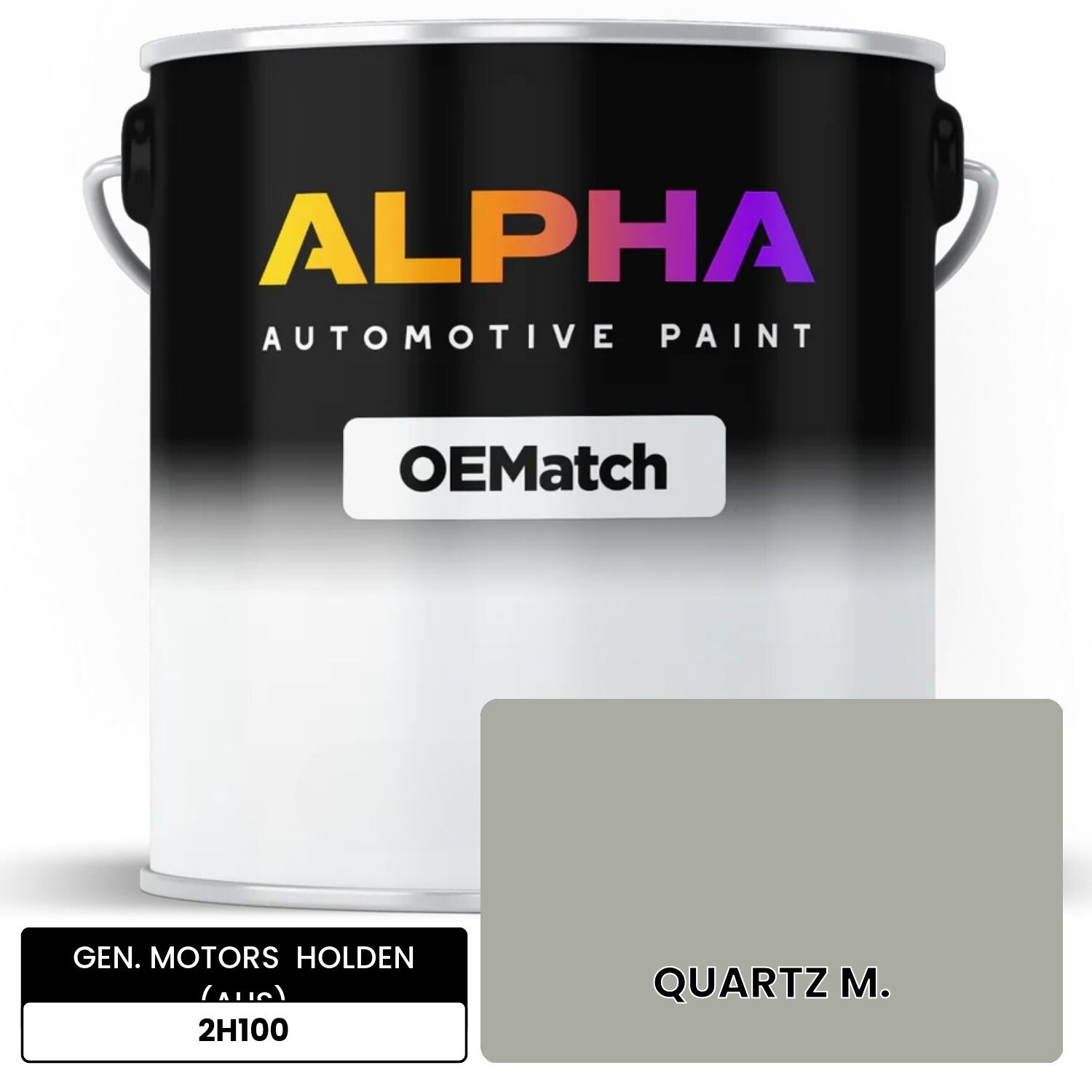 GEN. MOTORS  HOLDEN (AUS) QUARTZ M. 2H100 OEMatch Basecoat