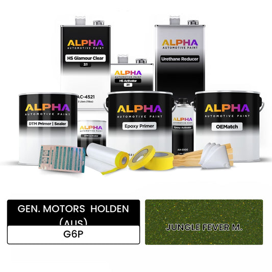 GEN. MOTORS  HOLDEN (AUS) JUNGLE FEVER M. G6P OEMatch Vehicle Paint Kit