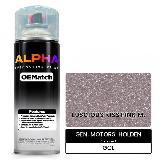 GEN. MOTORS  HOLDEN (AUS) LUSCIOUS KISS PINK M. GQL OEMatch Spraycan