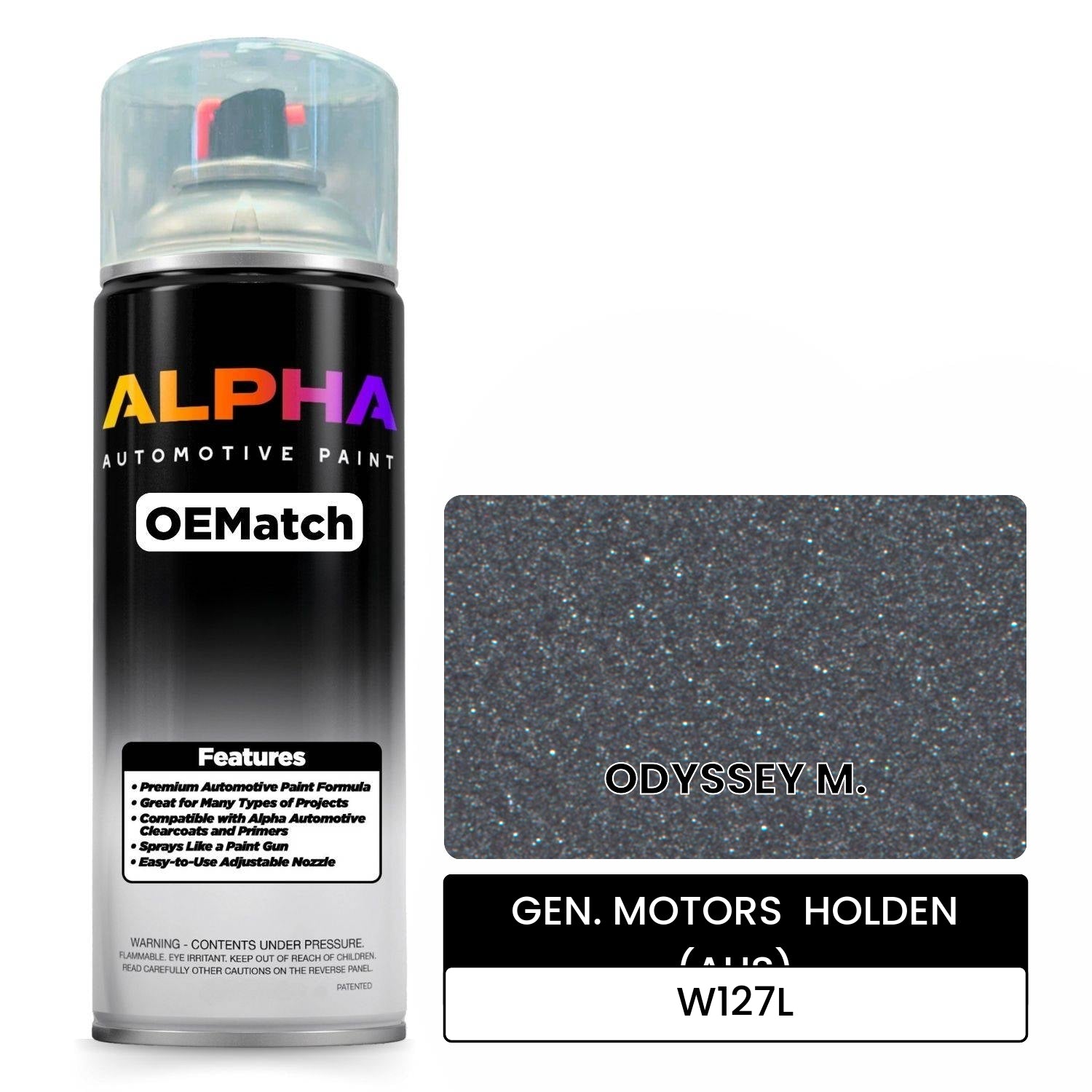 GEN. MOTORS  HOLDEN (AUS) ODYSSEY M. W127L OEMatch Spraycan