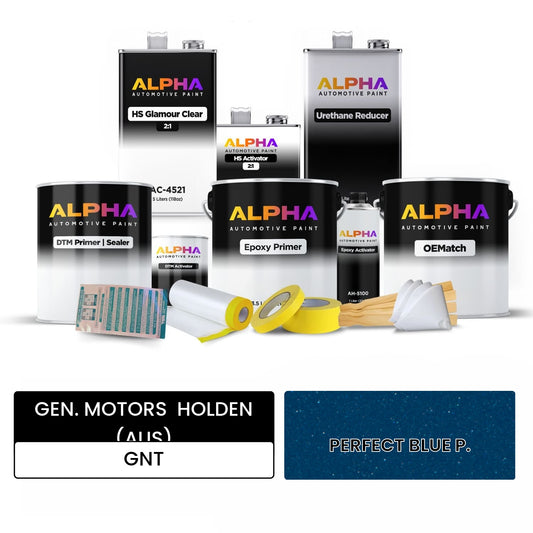 GEN. MOTORS  HOLDEN (AUS) PERFECT BLUE P. GNT OEMatch Vehicle Paint Kit