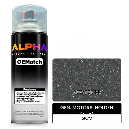 GEN. MOTORS  HOLDEN (AUS) PEWTER M. GCV OEMatch Spraycan
