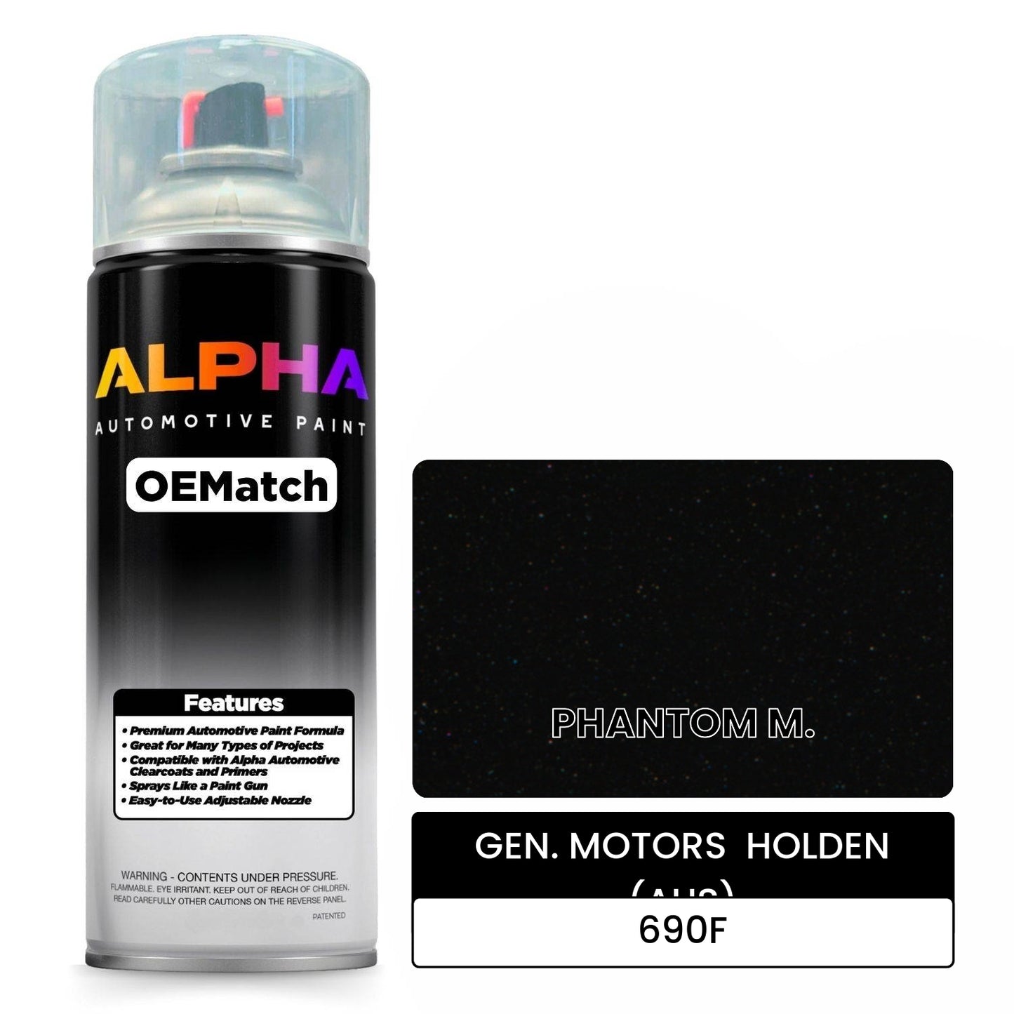 GEN. MOTORS  HOLDEN (AUS) PHANTOM M. 690F OEMatch Spraycan