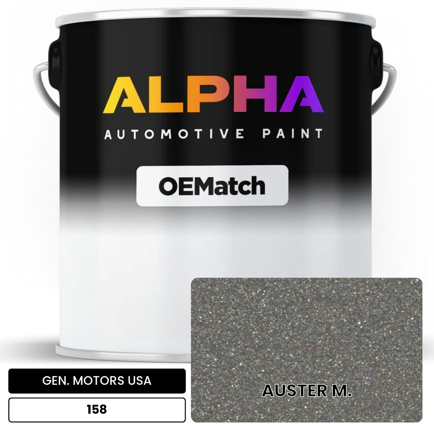 GEN. MOTORS USA AUSTER M. 158 OEMatch Basecoat