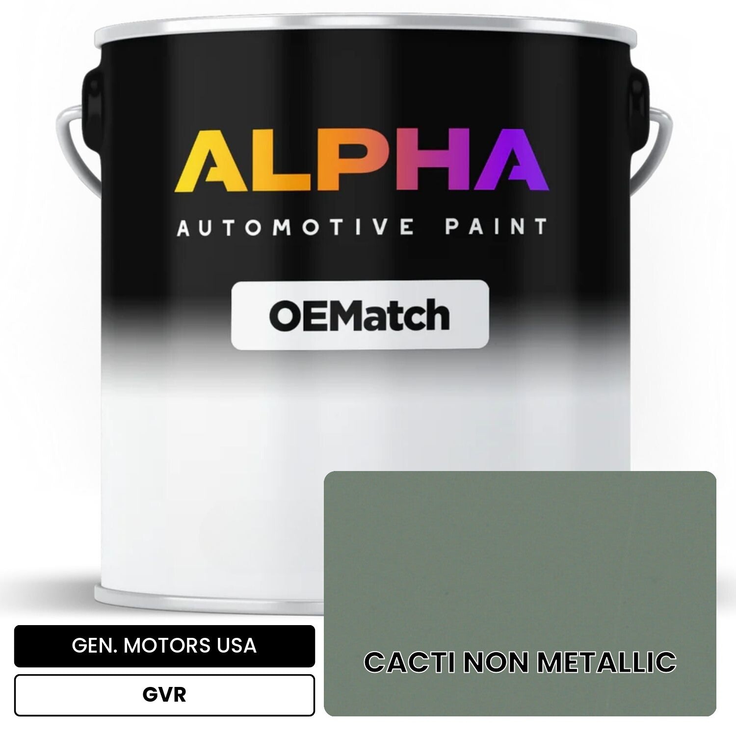 GEN. MOTORS USA CACTI NON METALLIC GVR OEMatch Basecoat