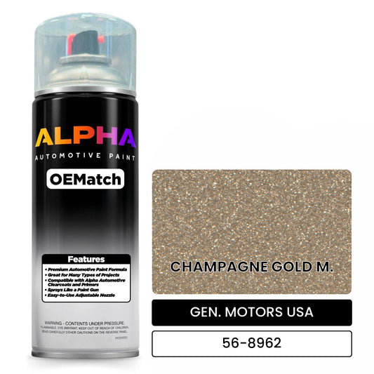GEN. MOTORS USA CHAMPAGNE GOLD M. 56-8962 OEMatch Spraycan