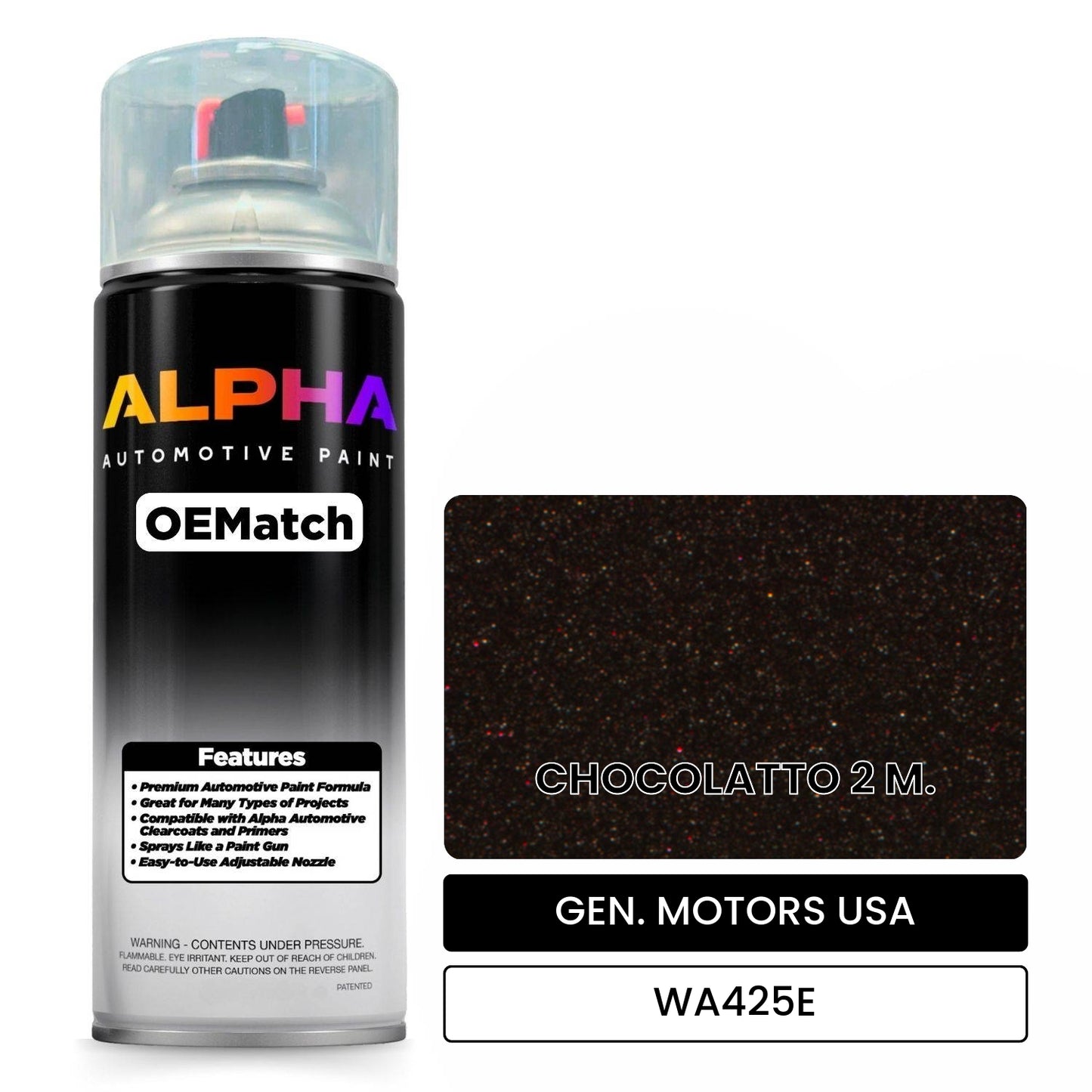 GEN. MOTORS USA CHOCOLATTO 2 M. WA425E OEMatch Spraycan