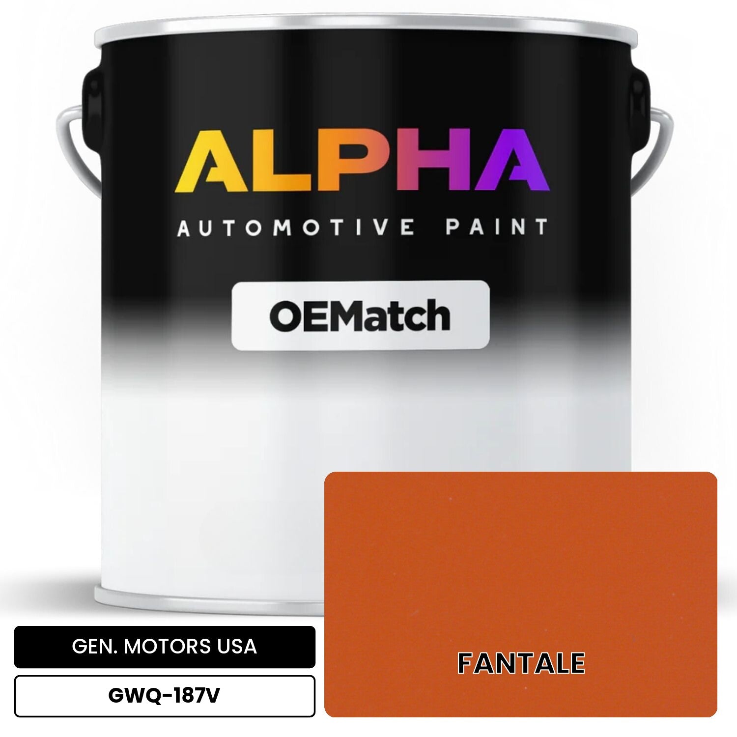 GEN. MOTORS USA FANTALE GWQ-187V OEMatch Basecoat