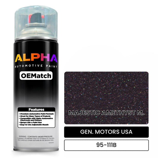 GEN. MOTORS USA MAJESTIC AMETHYST M. 95-111B OEMatch Spraycan