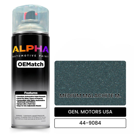 GEN. MOTORS USA MEDIUM MALACHITE M. 44-9084 OEMatch Spraycan