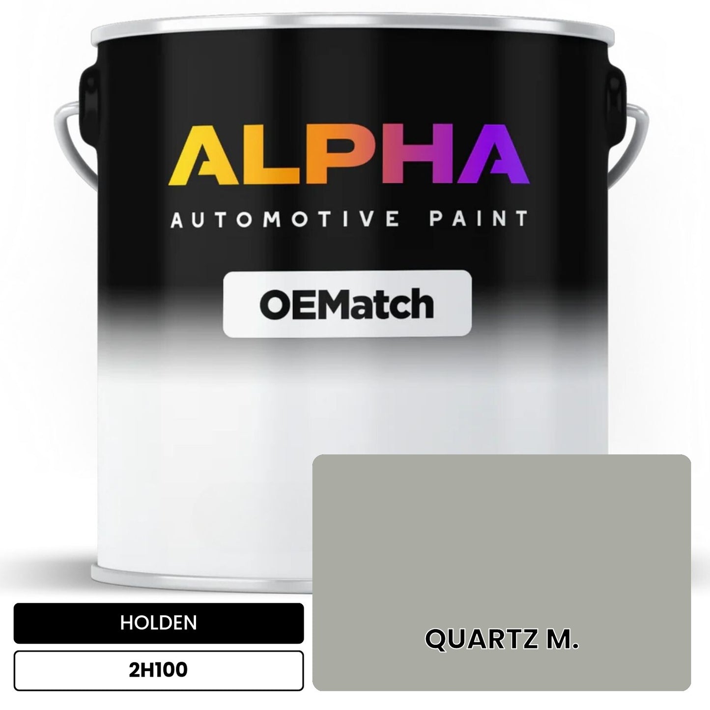 HOLDEN QUARTZ M. 2H100 OEMatch Basecoat