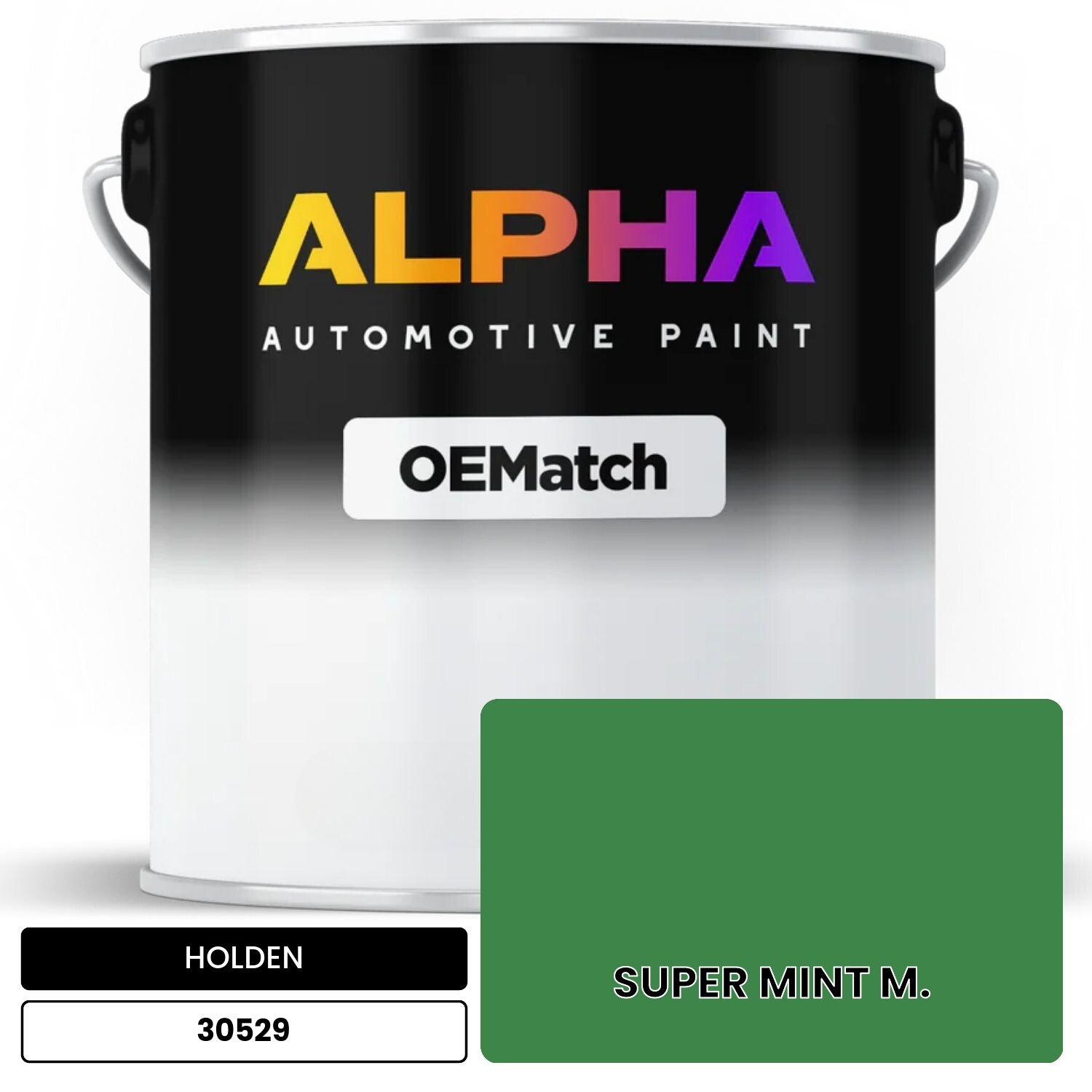 HOLDEN SUPER MINT M. 30529 OEMatch Basecoat