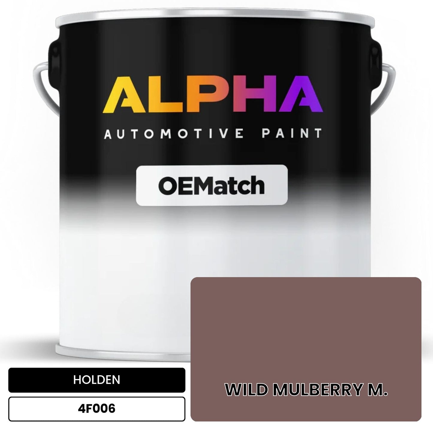 HOLDEN WILD MULBERRY M. 4F006 OEMatch Basecoat