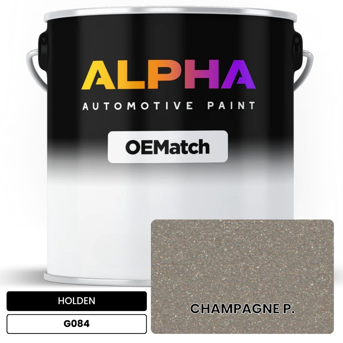 HOLDEN CHAMPAGNE P. G084 OEMatch Basecoat