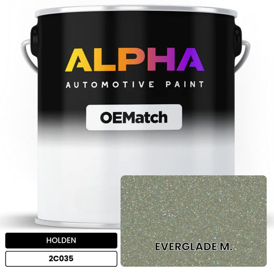 HOLDEN EVERGLADE M. 2C035 OEMatch Basecoat