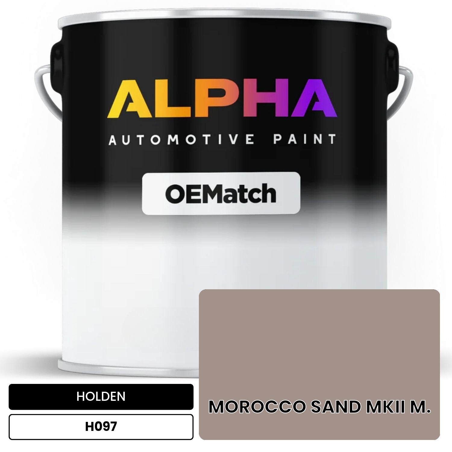 HOLDEN MOROCCO SAND MKII M. H097 OEMatch Basecoat