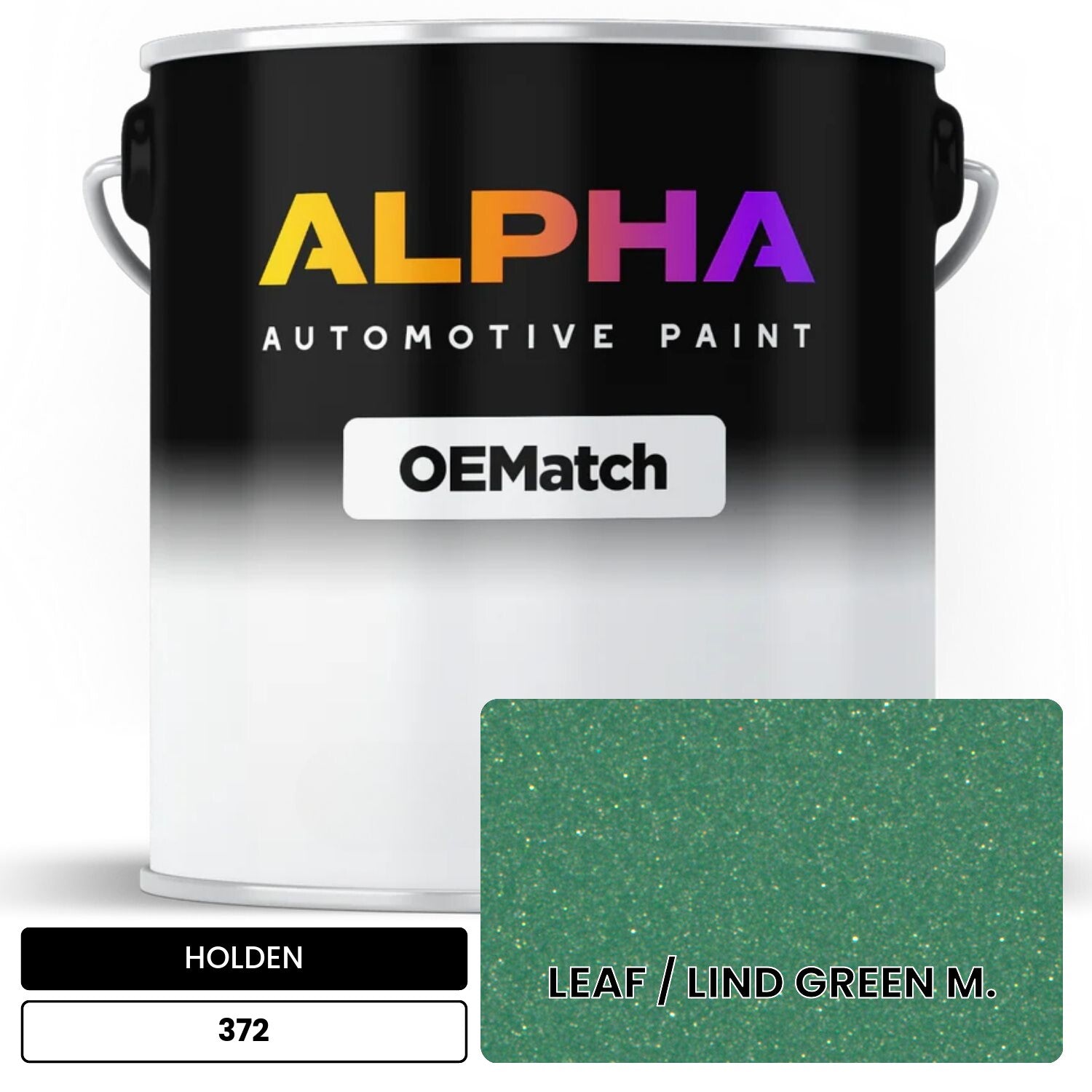 HOLDEN LEAF / LIND GREEN M. 372 OEMatch Basecoat