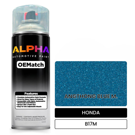 HONDA ANGTHONG BLUE M. B17M OEMatch Spraycan