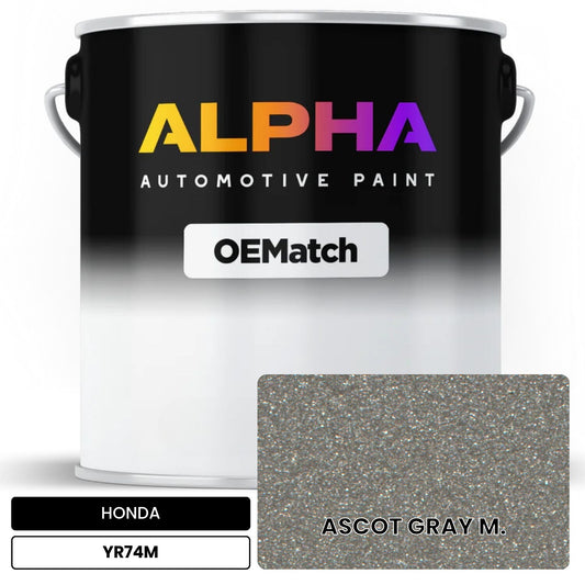 HONDA ASCOT GRAY M. YR74M OEMatch Basecoat