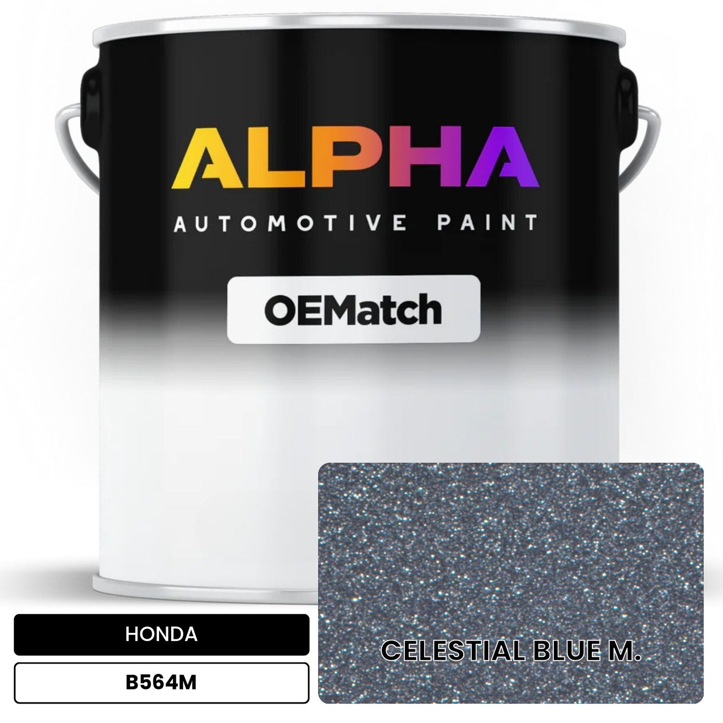 HONDA CELESTIAL BLUE M. B564M OEMatch Basecoat