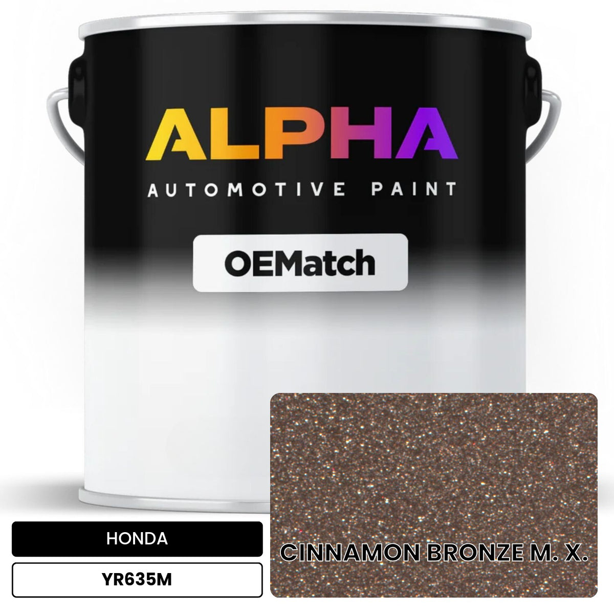 HONDA CINNAMON BRONZE M. X. YR635M OEMatch Basecoat