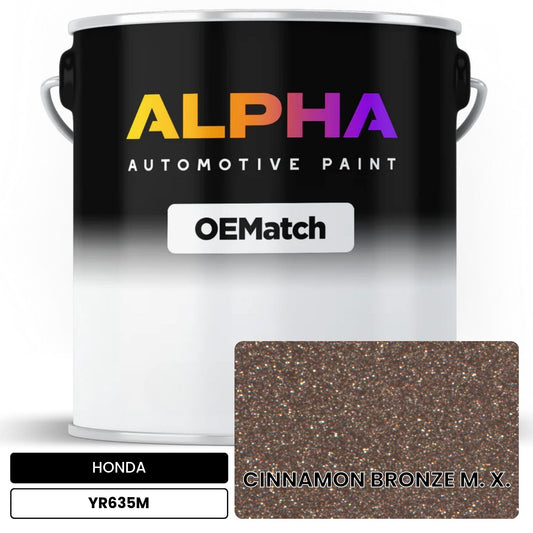 HONDA CINNAMON BRONZE M. X. YR635M OEMatch Basecoat