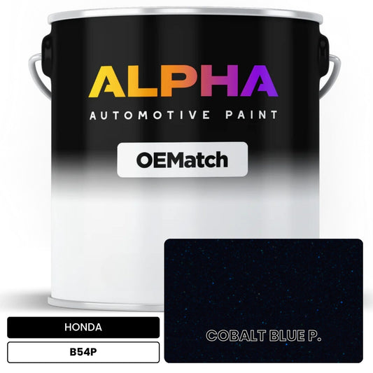 HONDA COBALT BLUE P. B54P OEMatch Basecoat