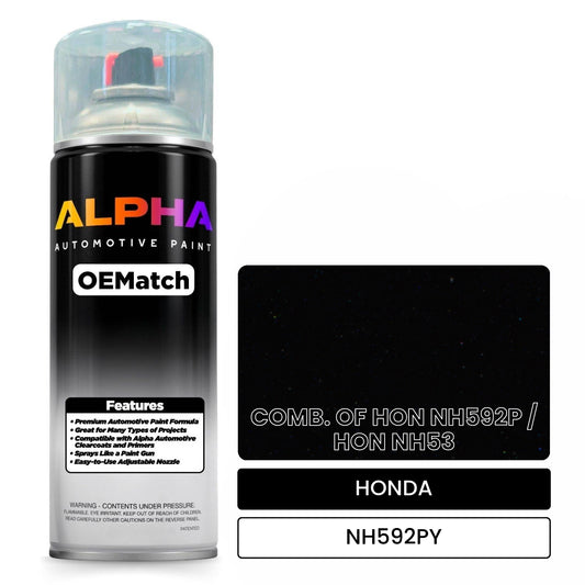 HONDA COMB. OF HON NH592P / HON NH53 NH592PY OEMatch Spraycan