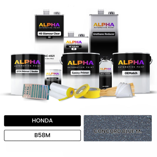 HONDA CONCORD BLUE M. B58M OEMatch Vehicle Paint Kit